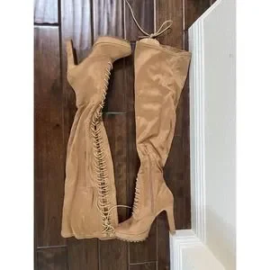 Knee Boots Remi Lace Up Boot Shoedazzle Knee Boots Remi Lace Up